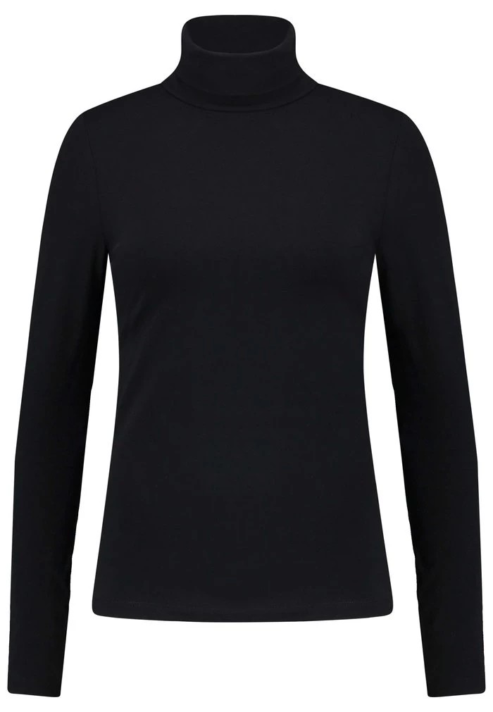 T-Shirt ANNA FIELD Anna Field Basic Roll Neck Long Sleeves Top Noir Femme | KZV-2693996